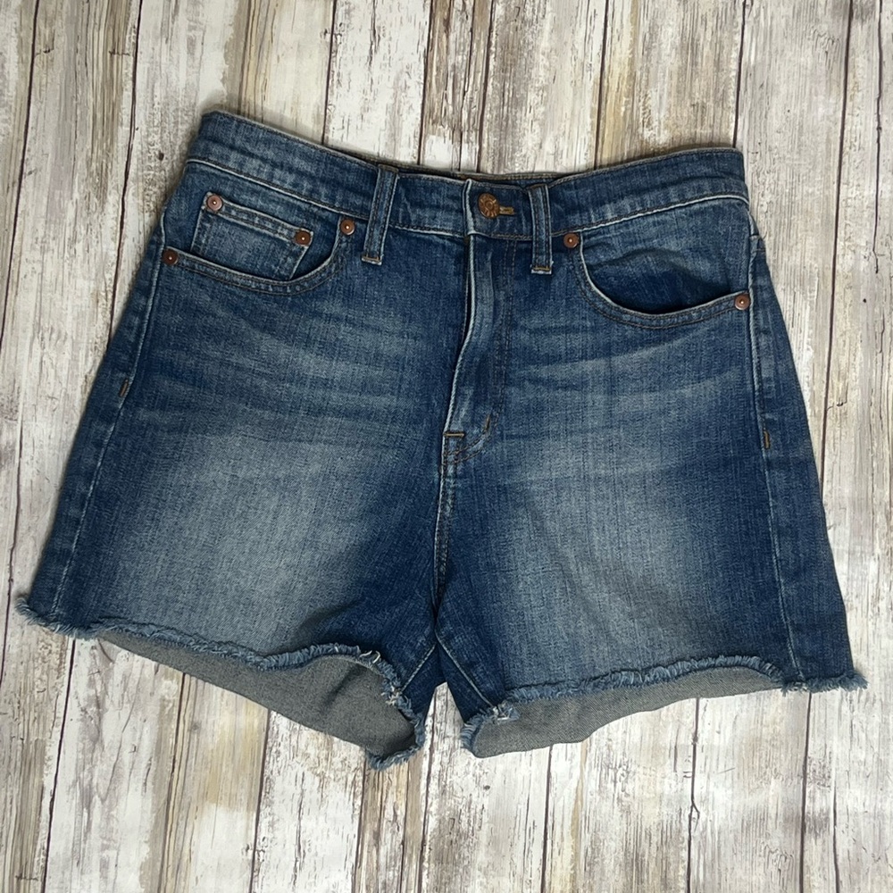 Madewell High Rise Jean Shorts Sz 27